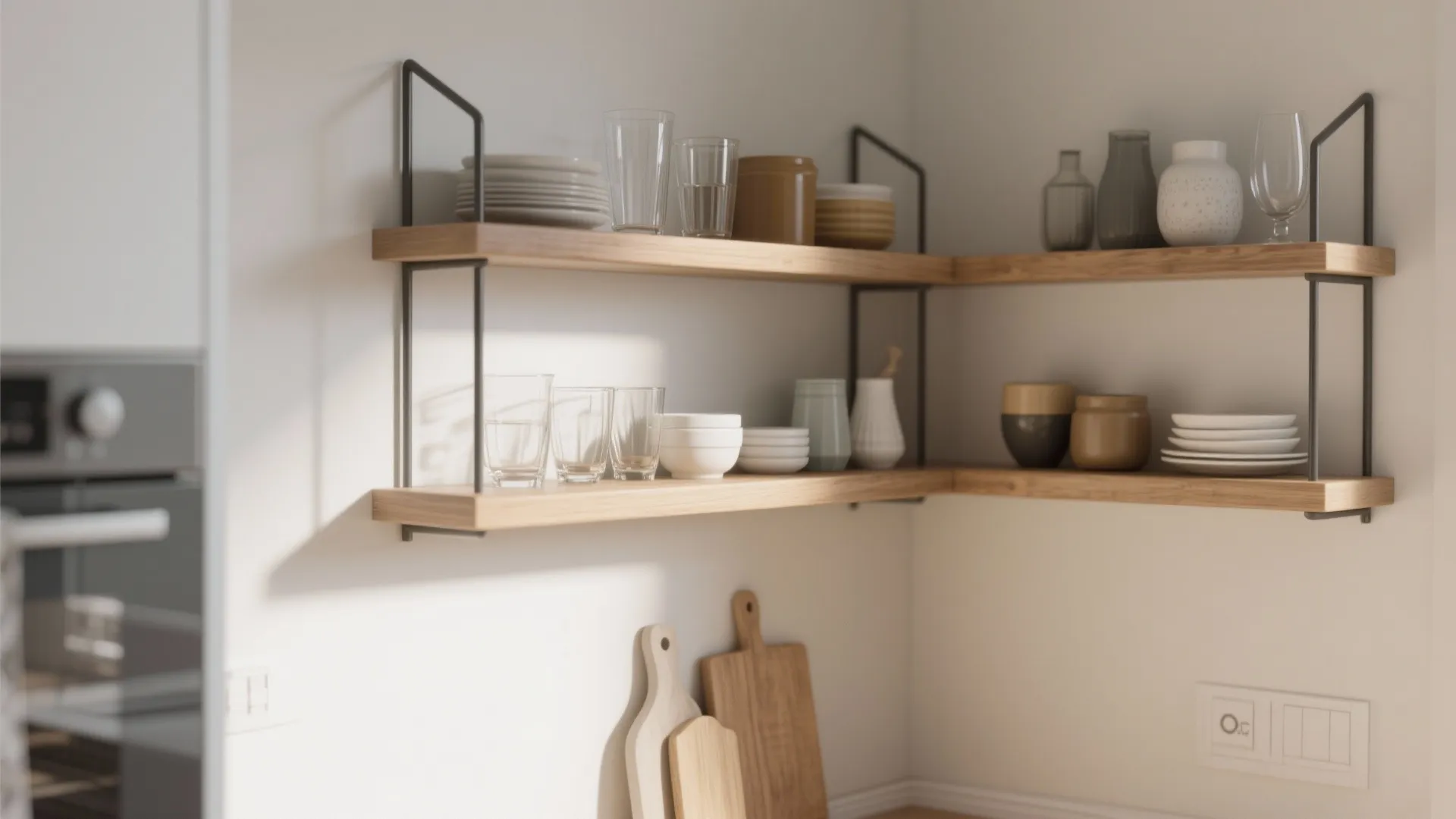 1. Play with Open Shelving