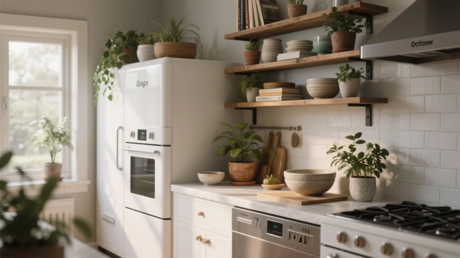 3. Integrate Open Shelving