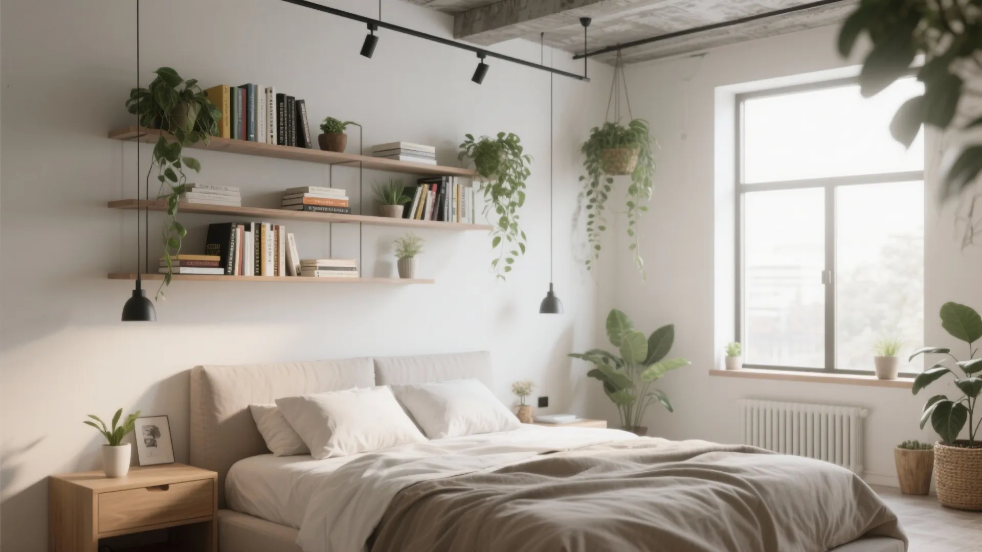 6. Open Shelving Instead of Bookcases