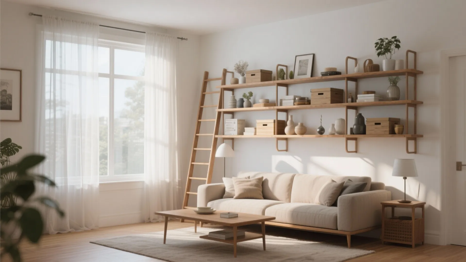 3. Open Shelving for Display and Storage