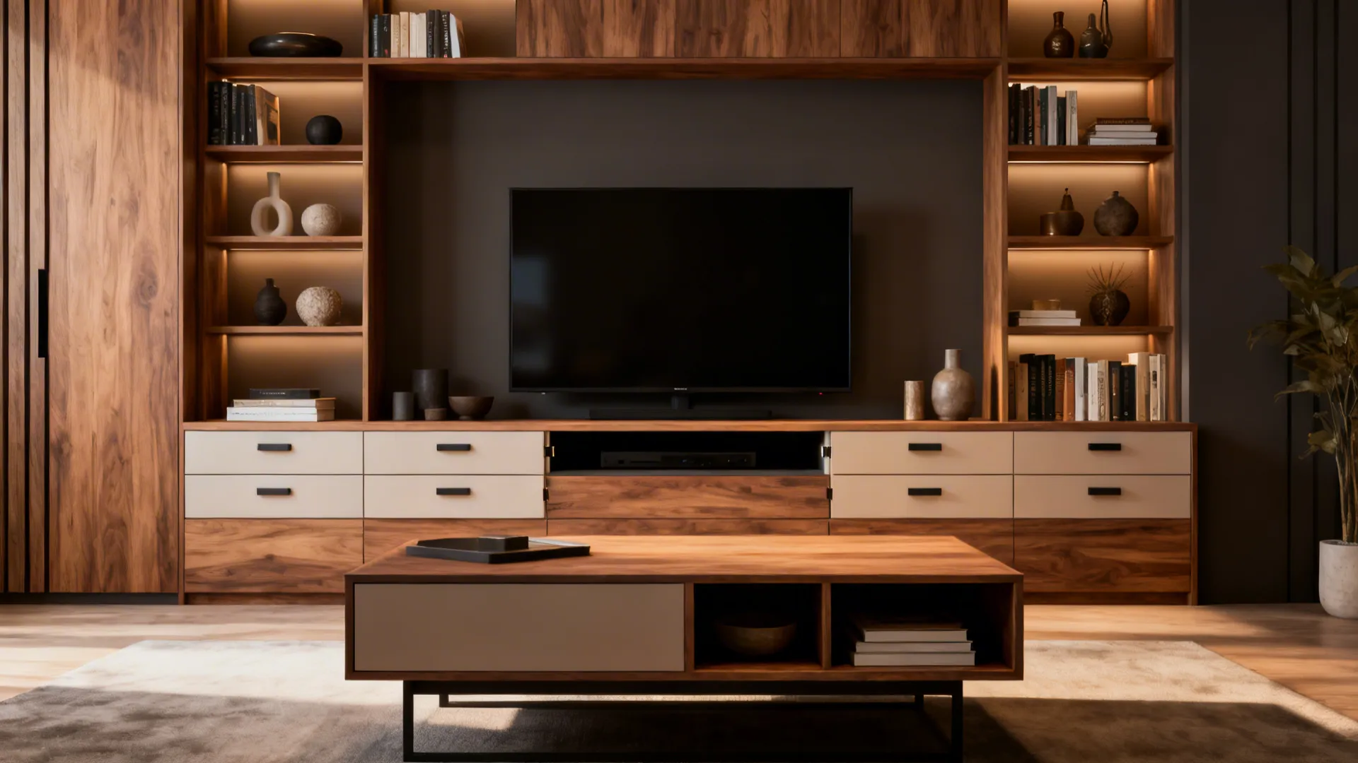 4. Opt for open shelving and multifunction storage