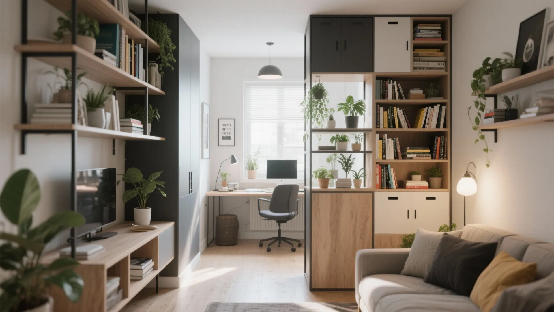 Open Shelving Partitions