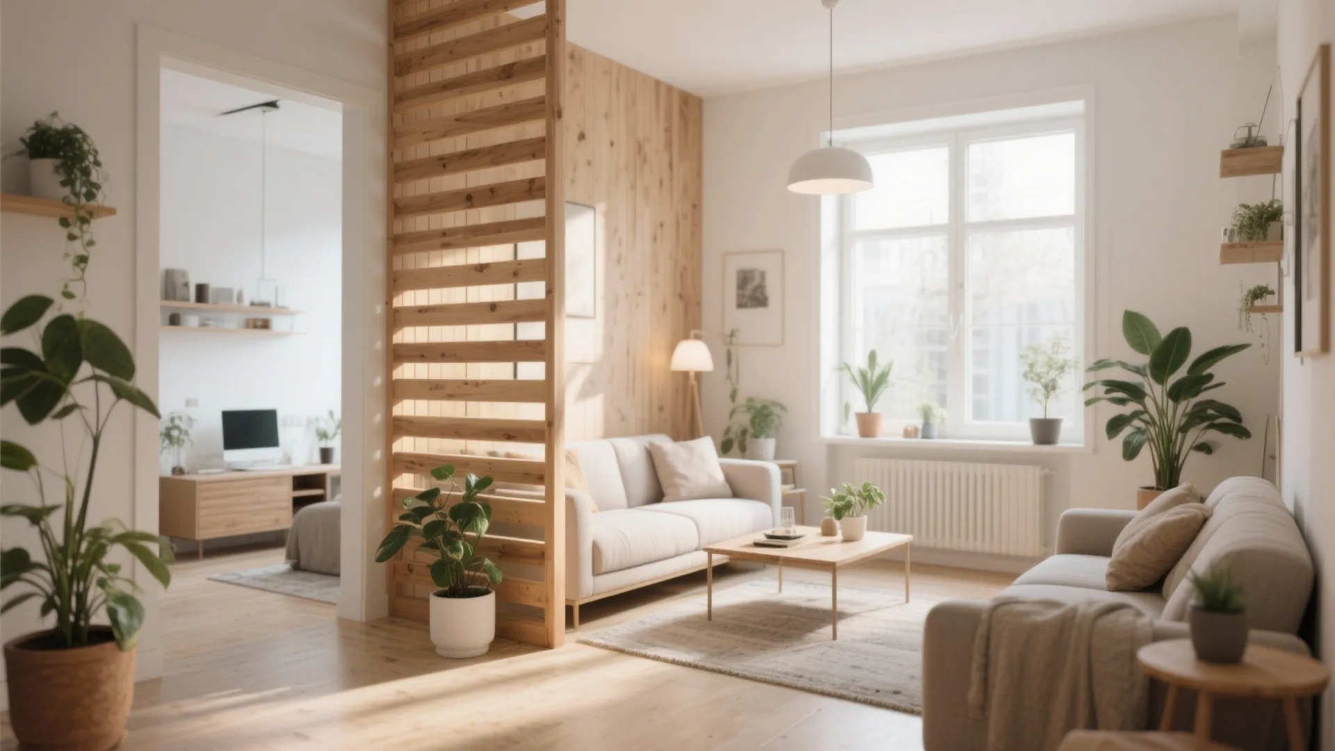 Open Slatted Divider