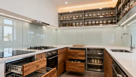 5 Kitchen Design Ideas for Open Drawer Steel Rack Lovers