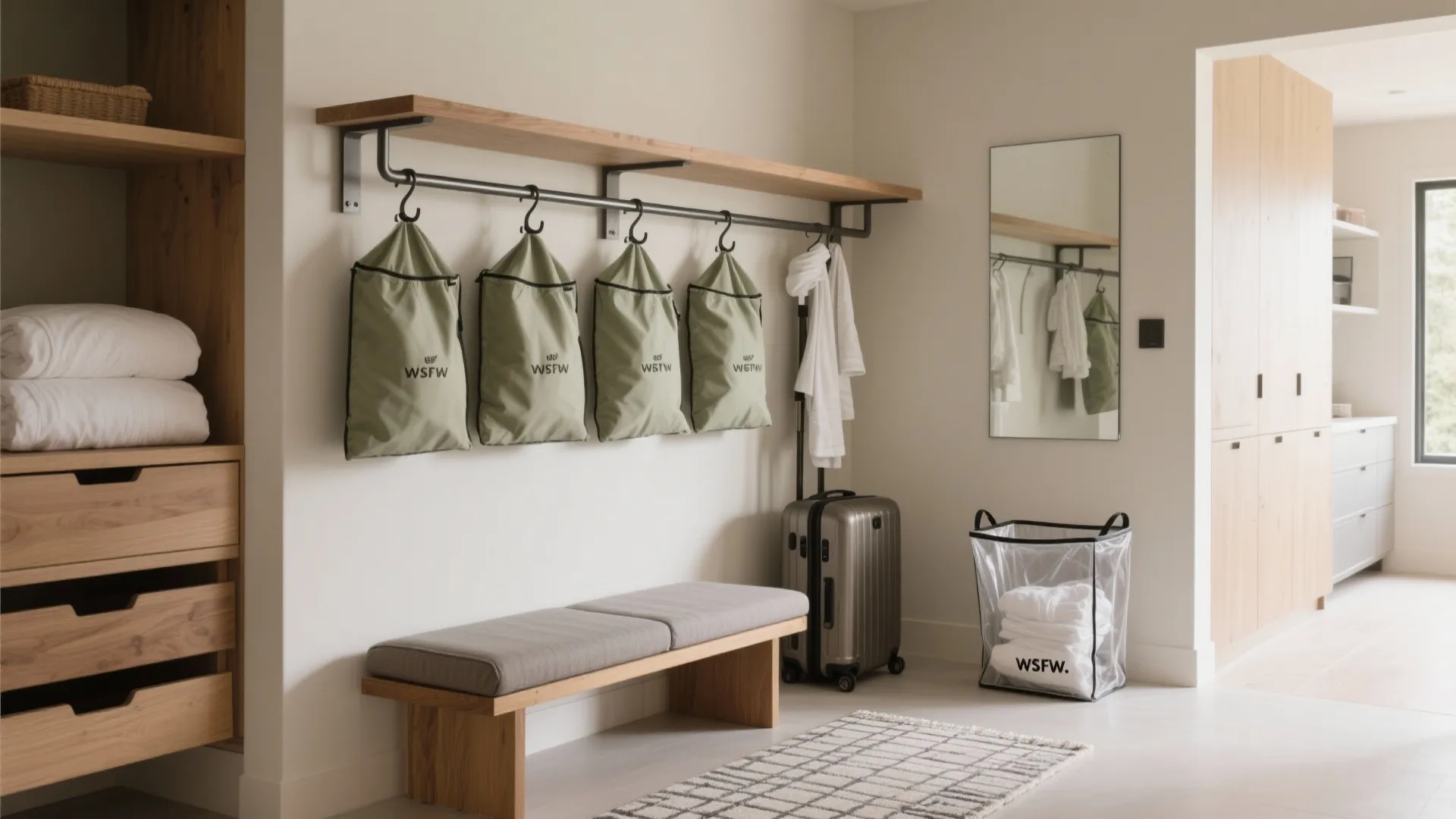 Idea 4: Design storage that speeds cleaning