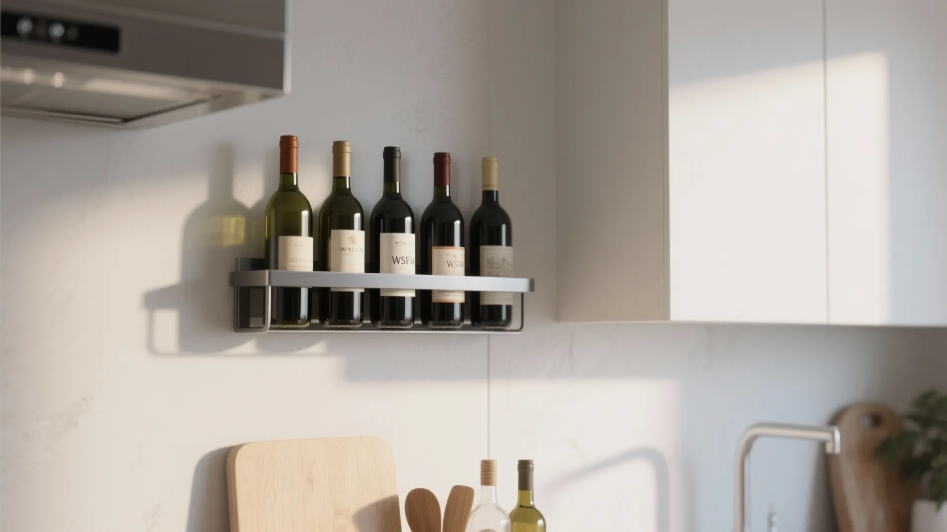 8. Open Wine Rack