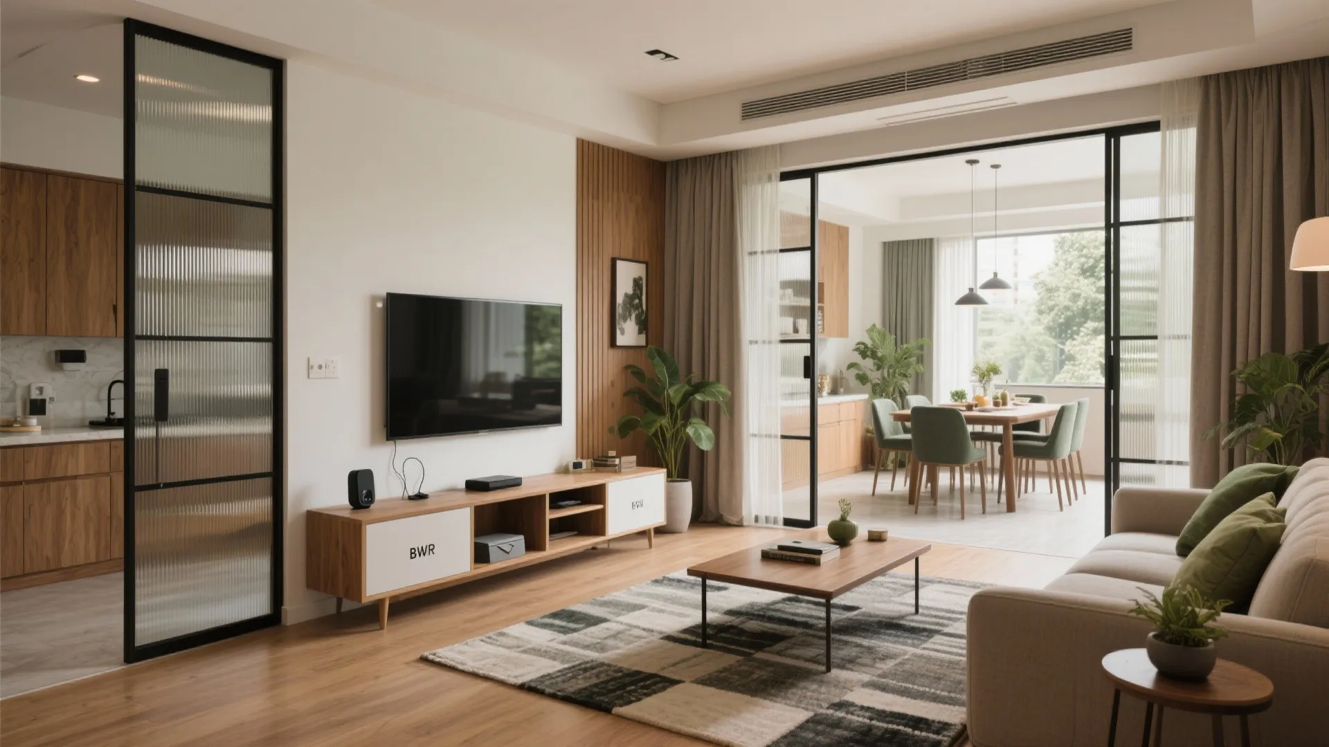 Open-plan living that still feels zoned