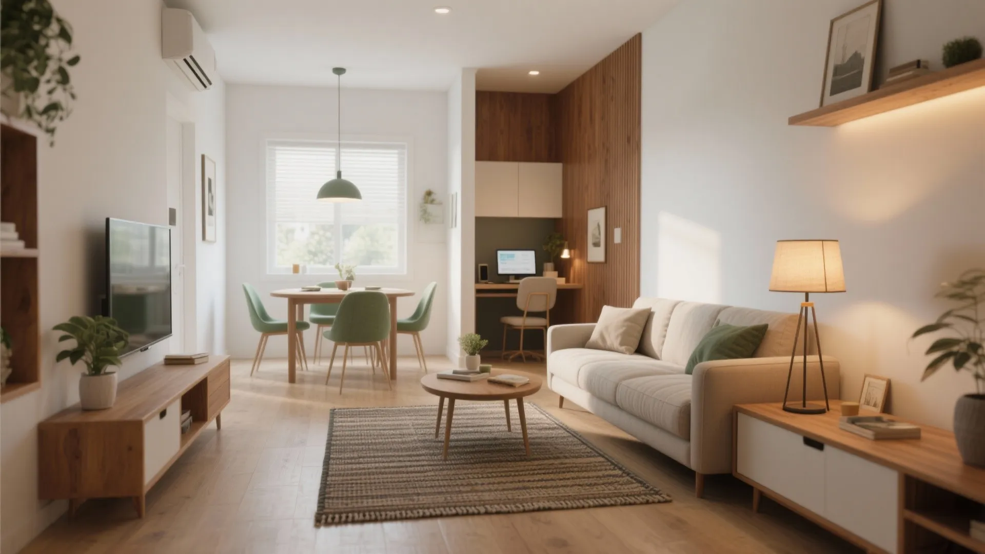 Open-plan Living with Smart Zoning