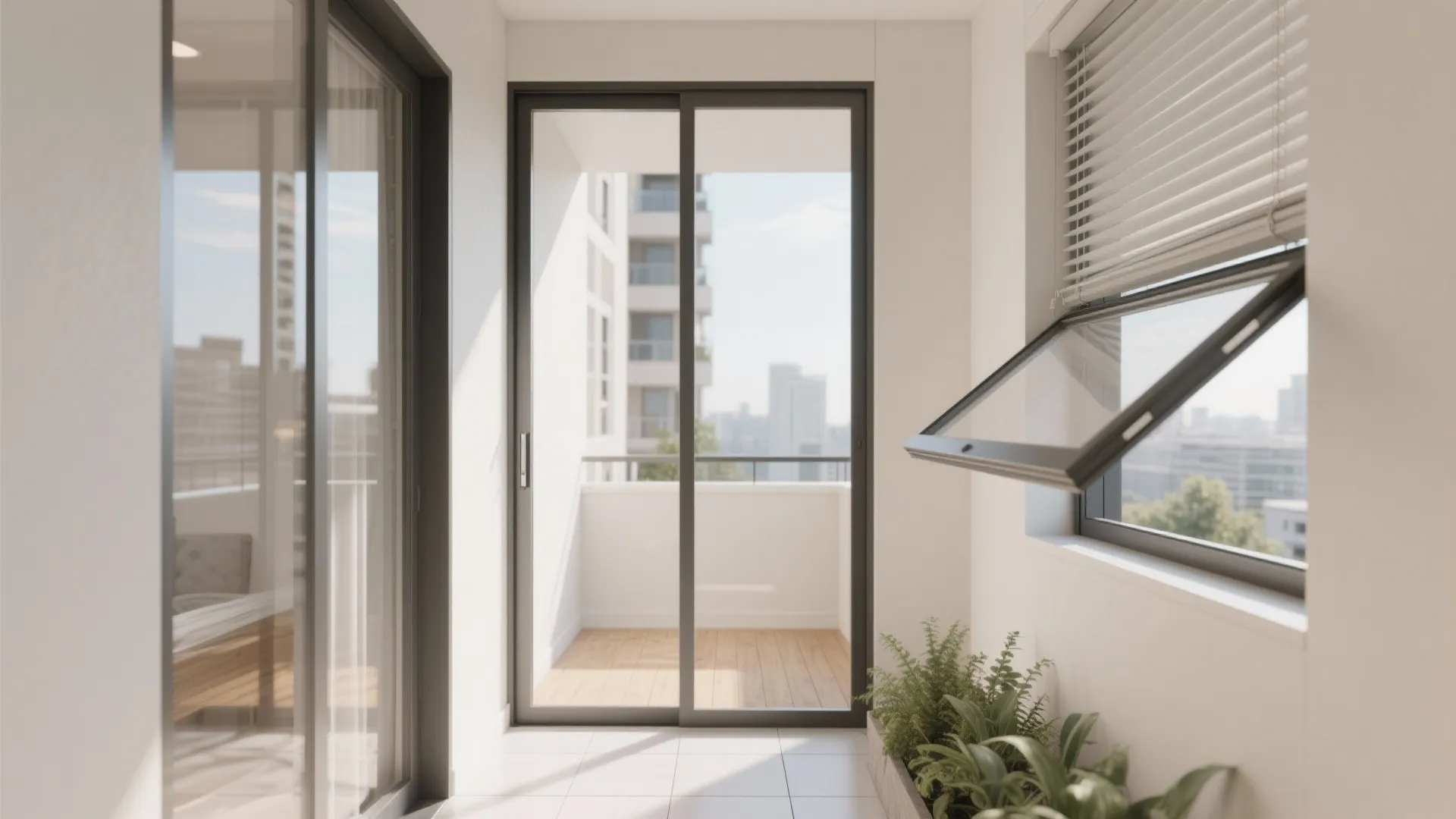 Flexible opening types: tilt-turn, sliding, or folding