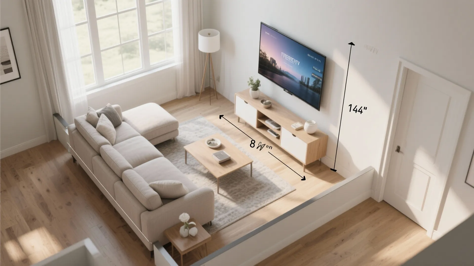 Optimal TV Viewing Distance