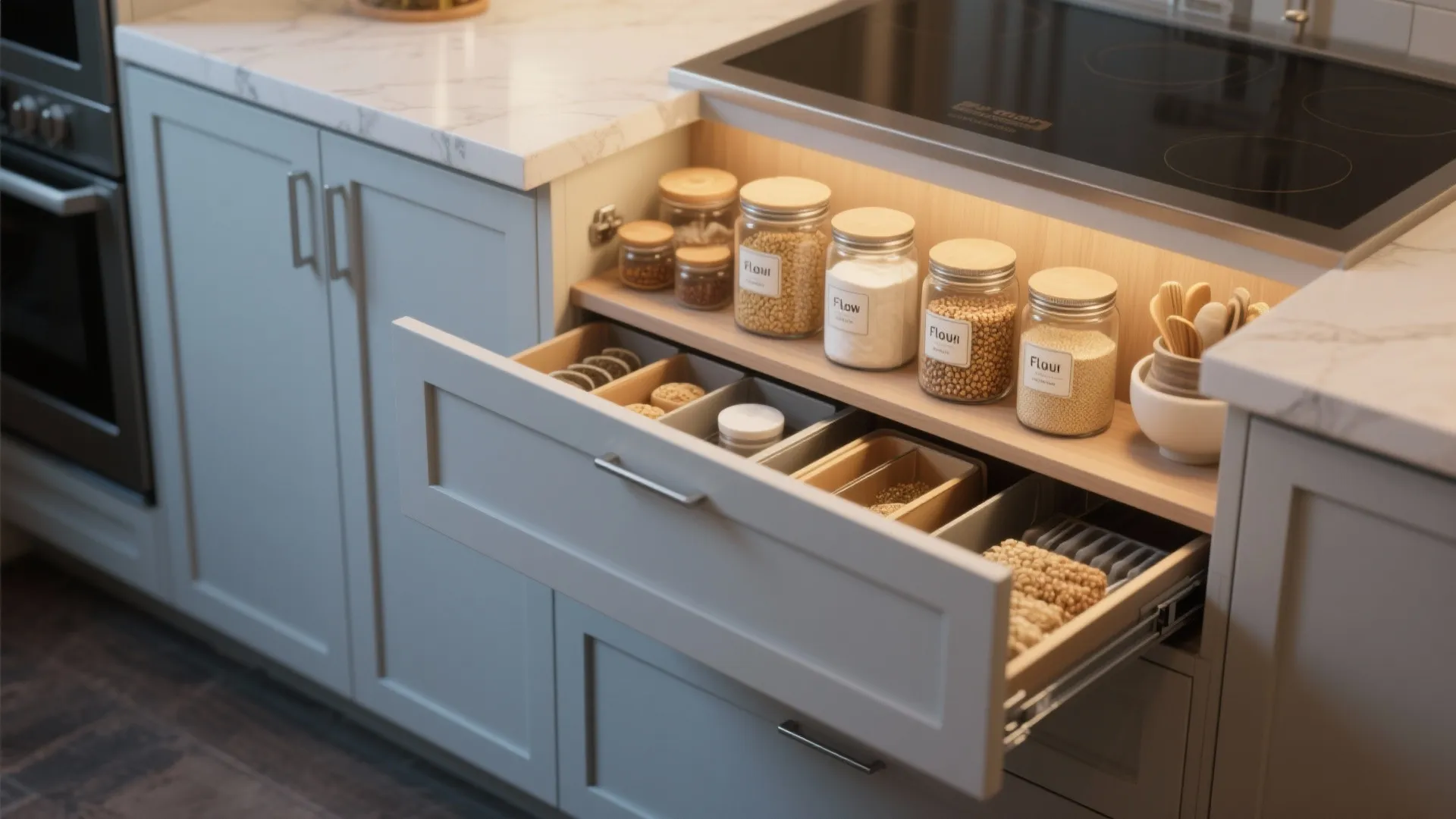 3. Optimize storage to reduce food crumbs