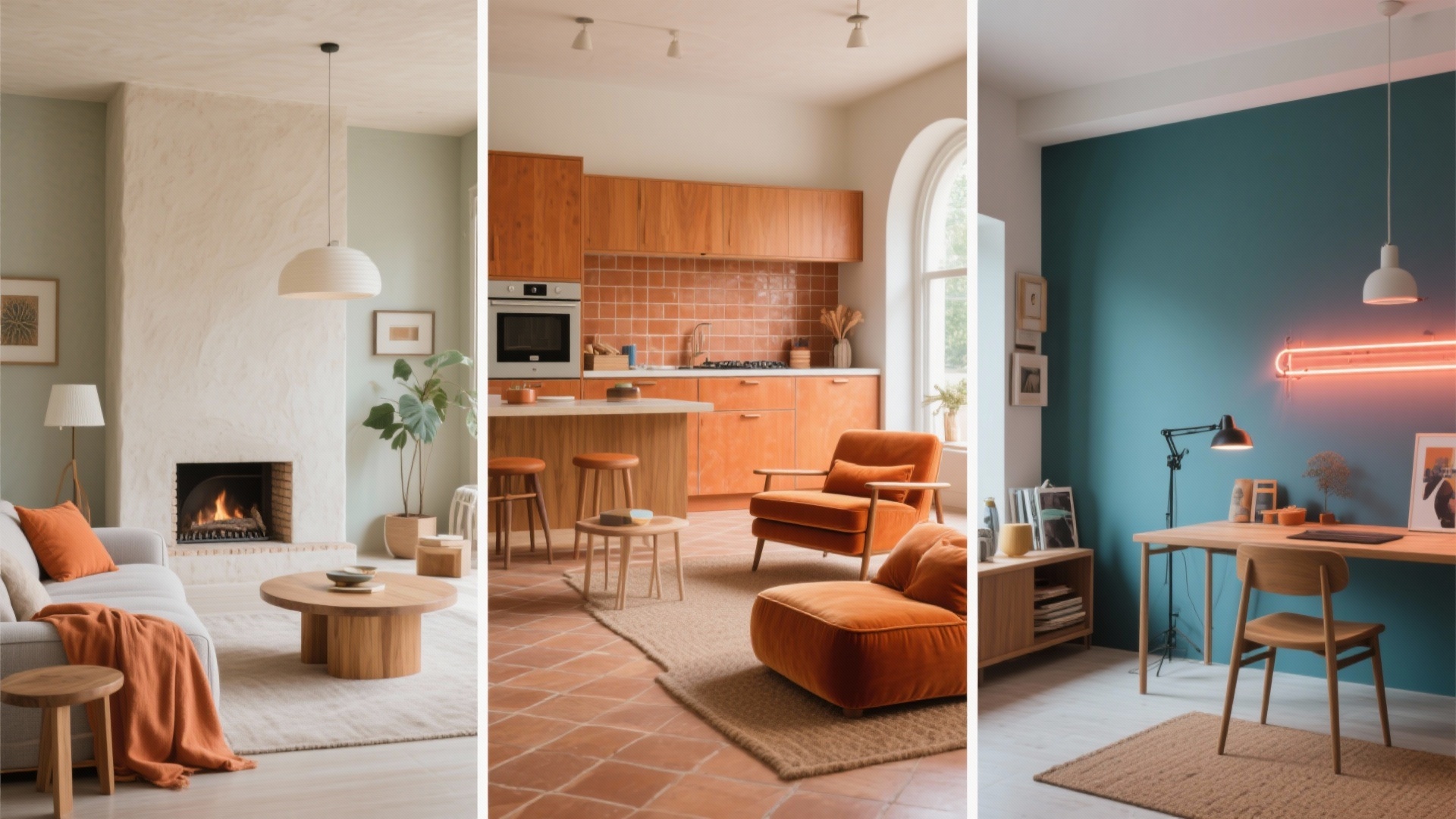 Orange Interior Design Feels Too Bold? Fix It With 9 Ideas