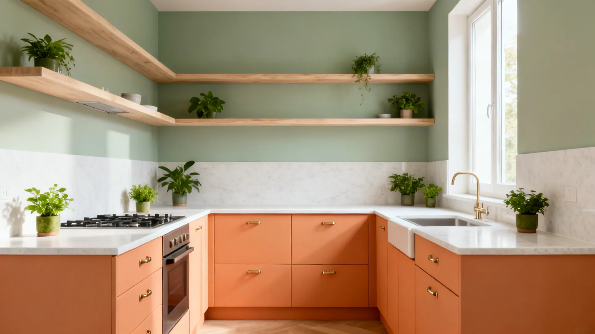 Orange and Green Kitchen Decor: 5 Fresh Ideas