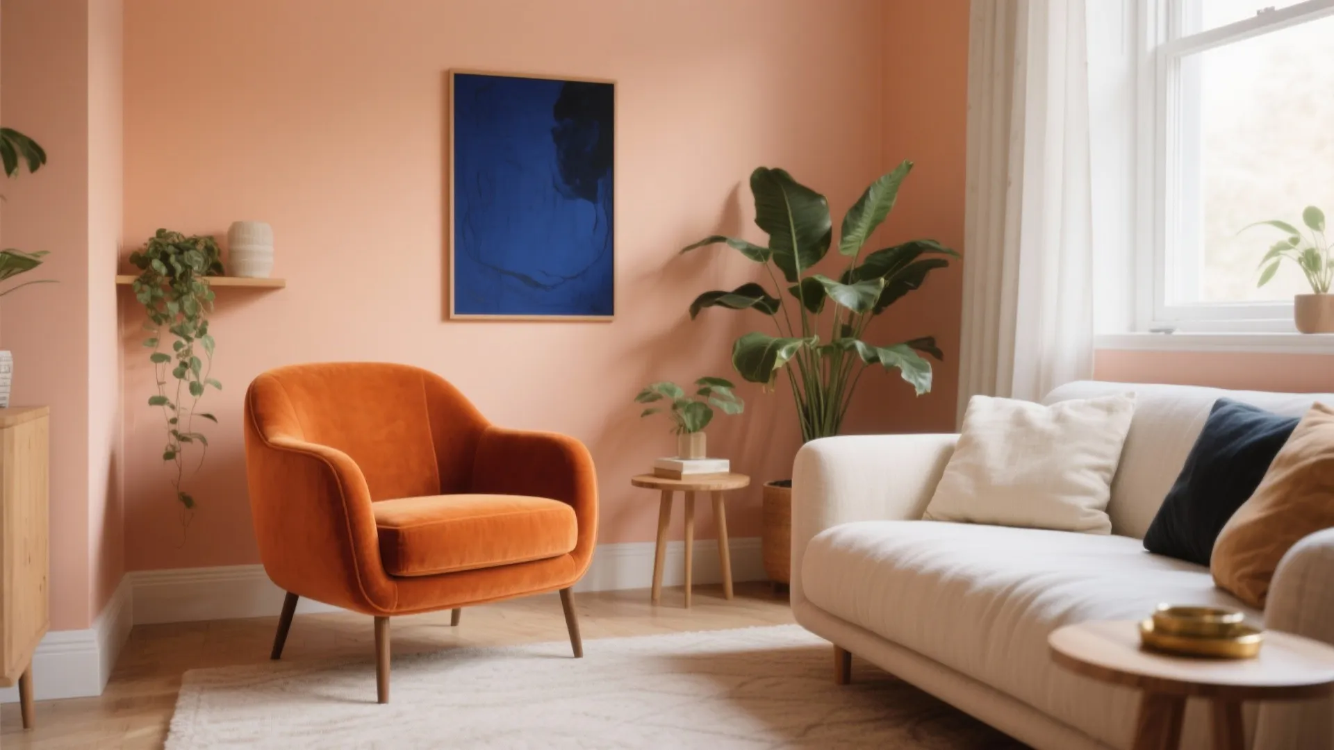 Room Colour Combination with Orange: 5 Designer Ideas: How I pair orange—apricot, terracotta, sage, and deep blue—so your small room feels warm, fresh, and balanced.