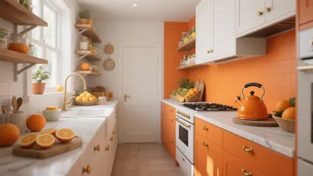 5 Orange Kitchen Theme Ideas