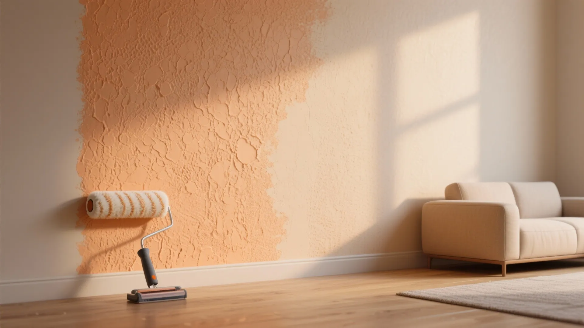 1. Subtle Orange Peel with a High-Nap Roller