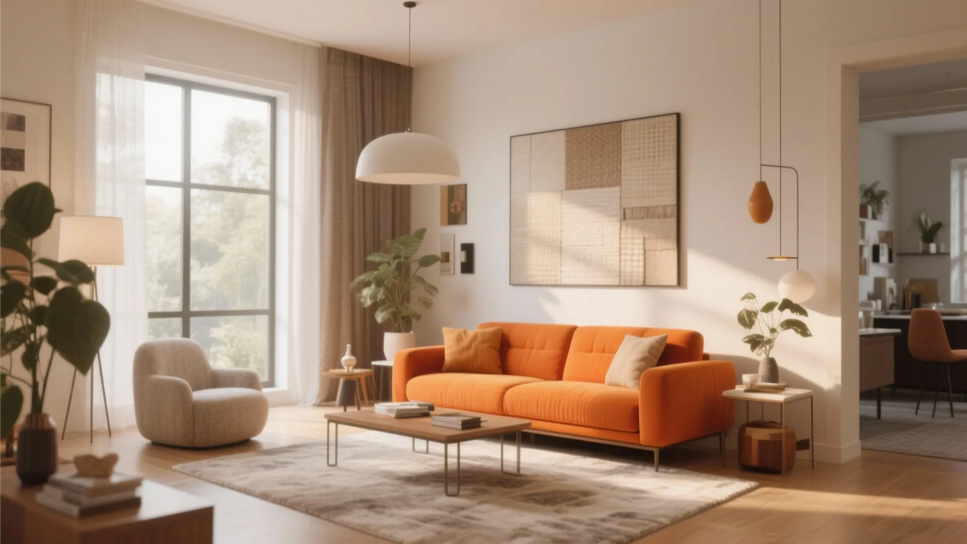 10 Living Room Ideas with an Orange Sofa: Creative, Stylish, and Cozy Inspirations for Your Orange Sofa