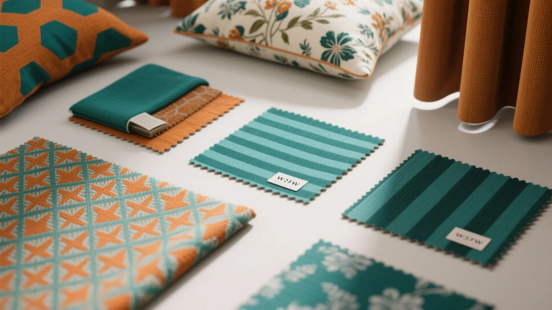 10: Teal + Orange Patterns