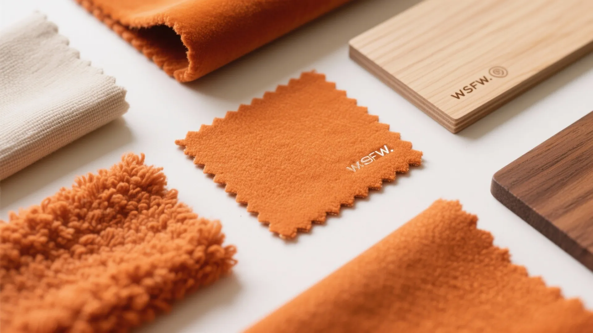 10. Mix-and-Match Textures in Orange Shades