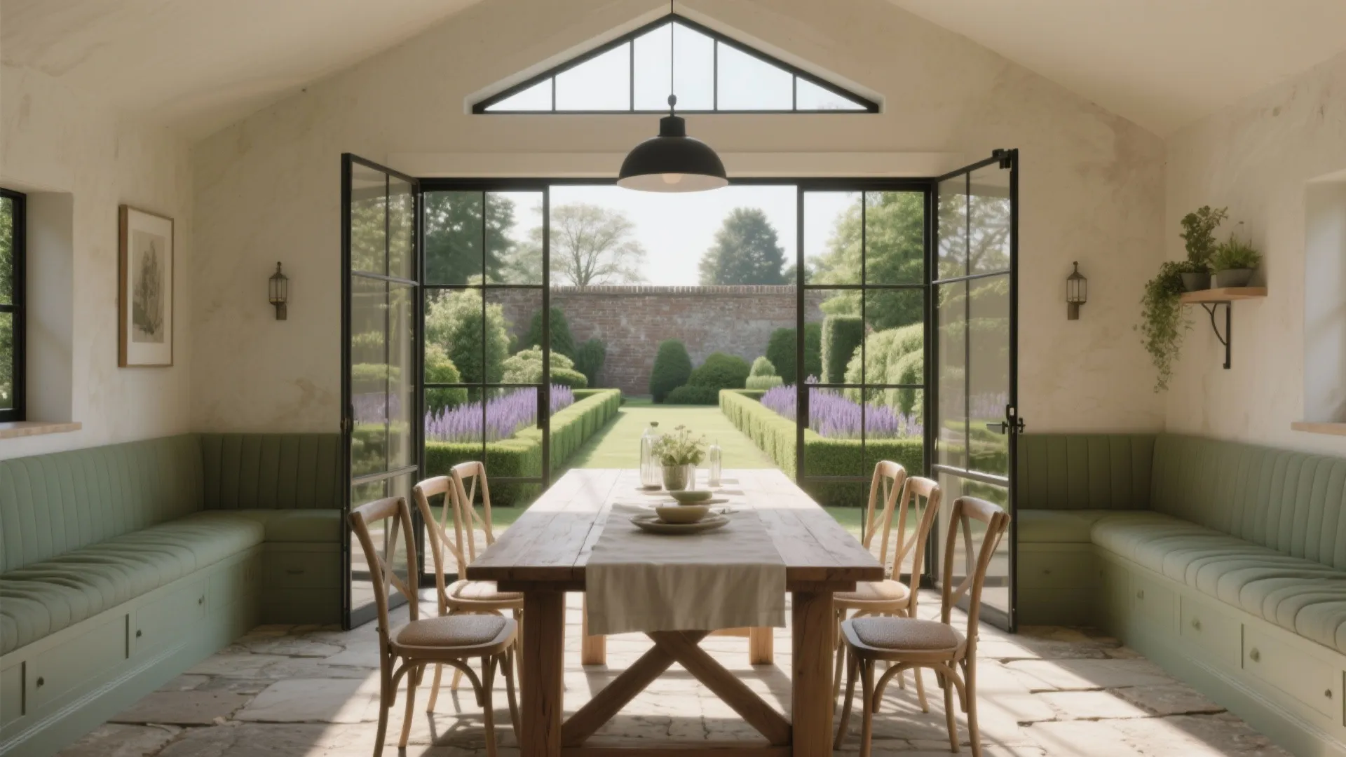Indoor–Outdoor Living via Orangeries and Garden Rooms