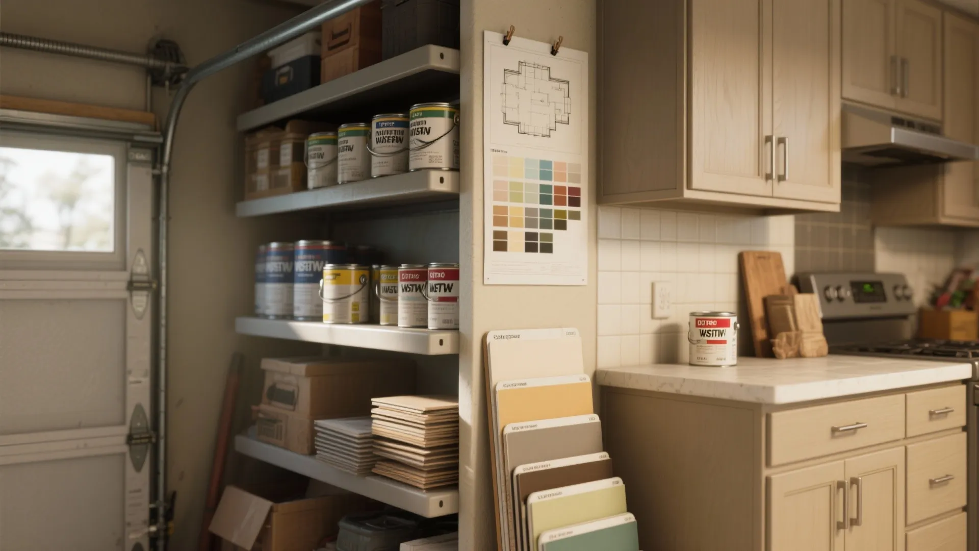 5. Order, store, and coordinate with other projects