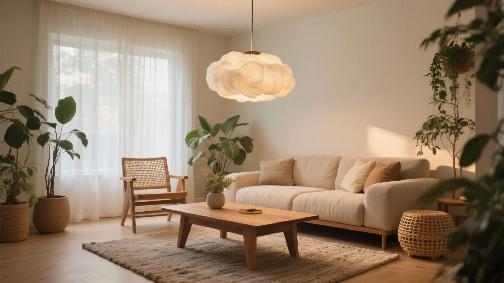 5) Soft-Organic Pendants and Natural Textures