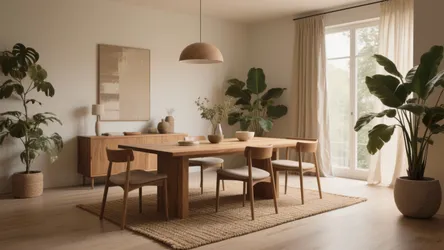 10 Organic Modern Dining Room Ideas