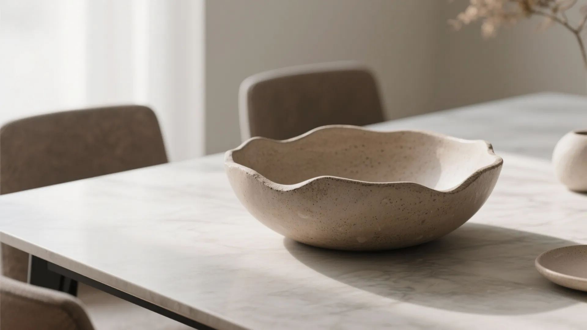 7. Organic-Shaped Bowls