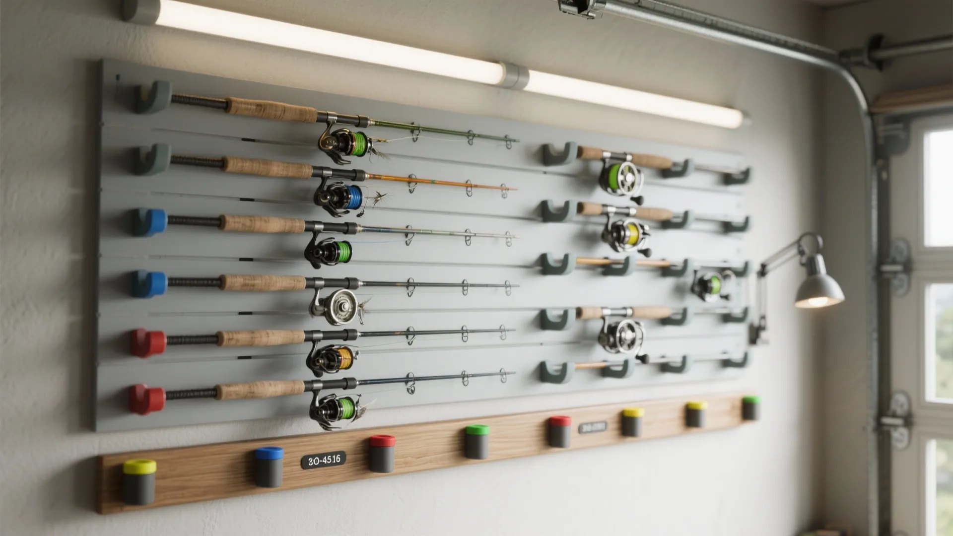 Fishing Rod Wall Rack DIY: How to Organize Your Gear Easily: 1 Minute to Build a Custom Fishing Rod Rack—Fast-Track Guide