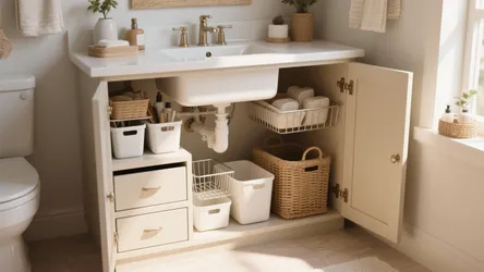 10 Clever Under-Sink Bathroom Organization Ideas