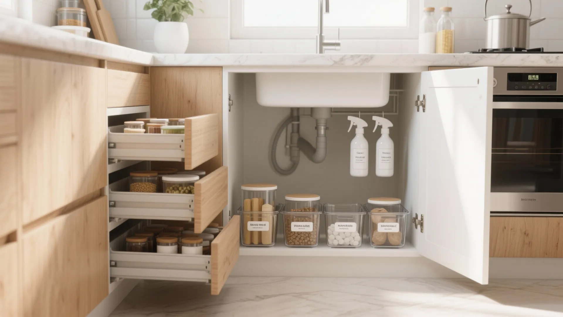 10 Creative Under Kitchen Sink Storage Ideas: Smart and Stylish Ways to Organize That Tricky Spot Under the Sink