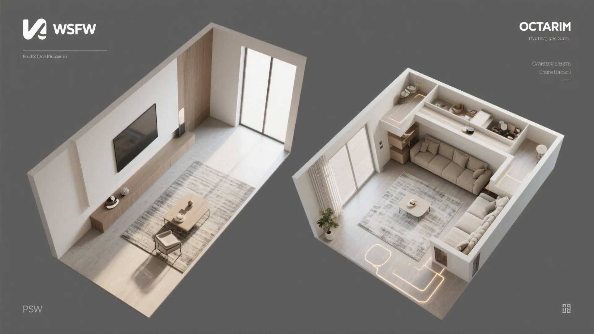 3. Choose an orientation that keeps sightlines open
