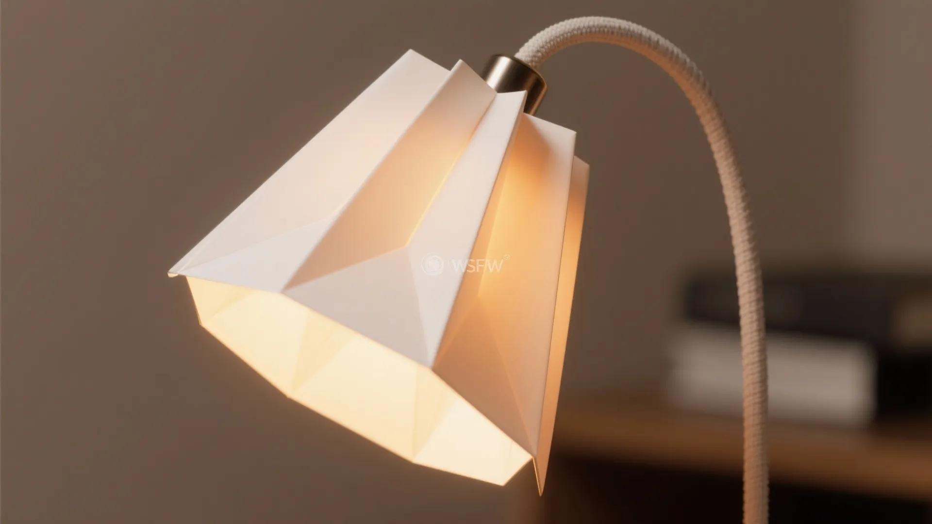Origami Lighting Shades for Diffused Calm