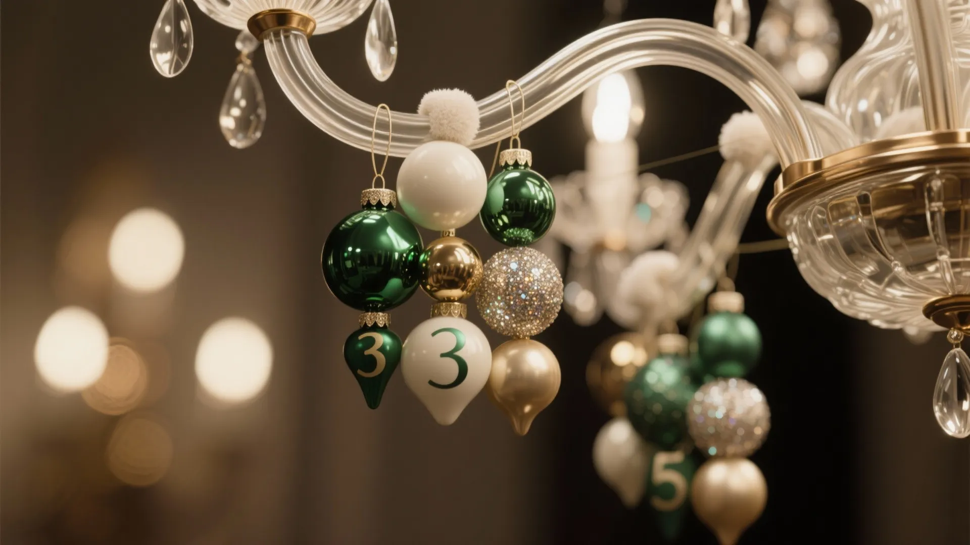 Idea 2: Ornament Clusters in Odd Numbers