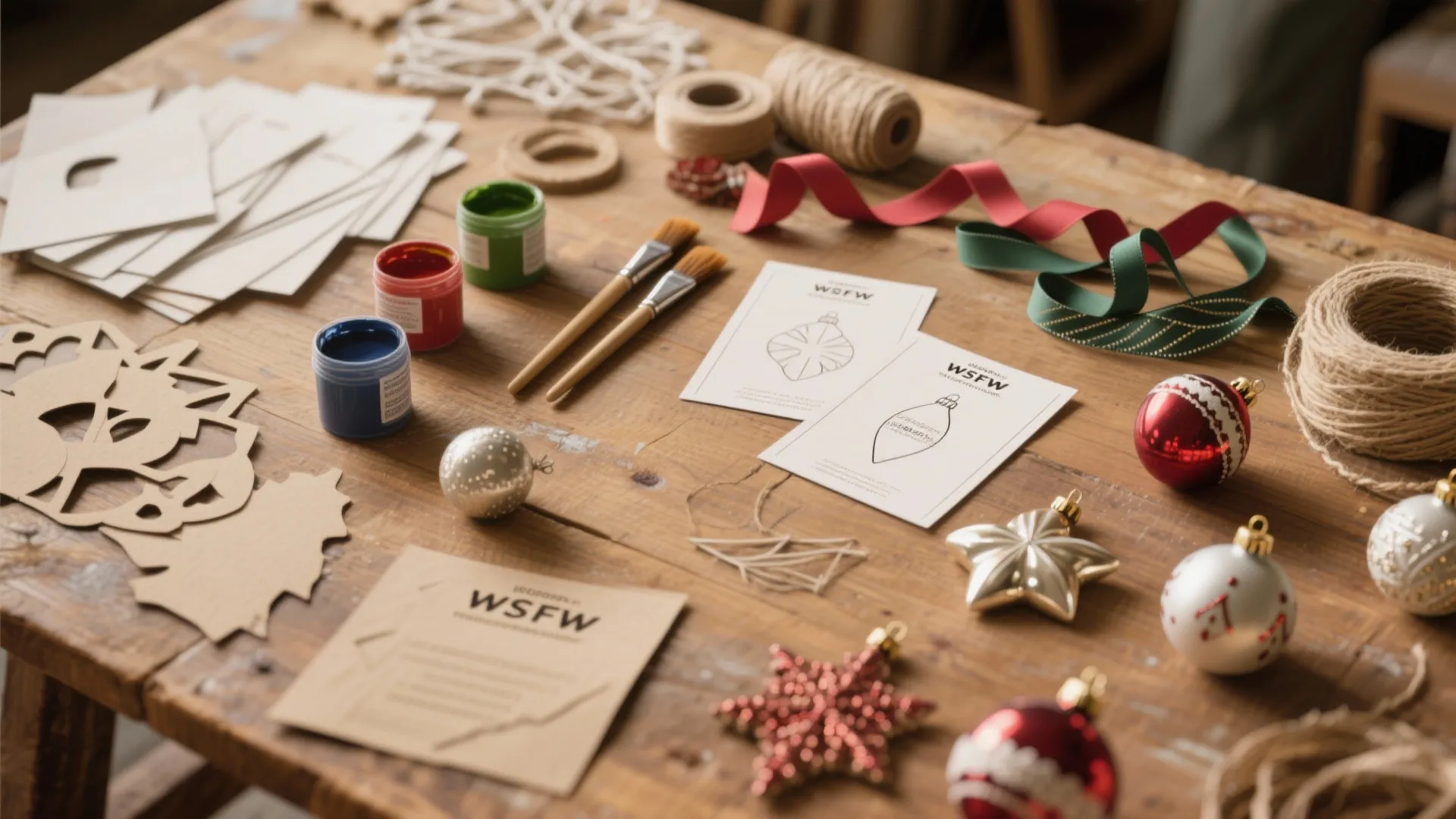 4. Guided DIY Ornament Workshop