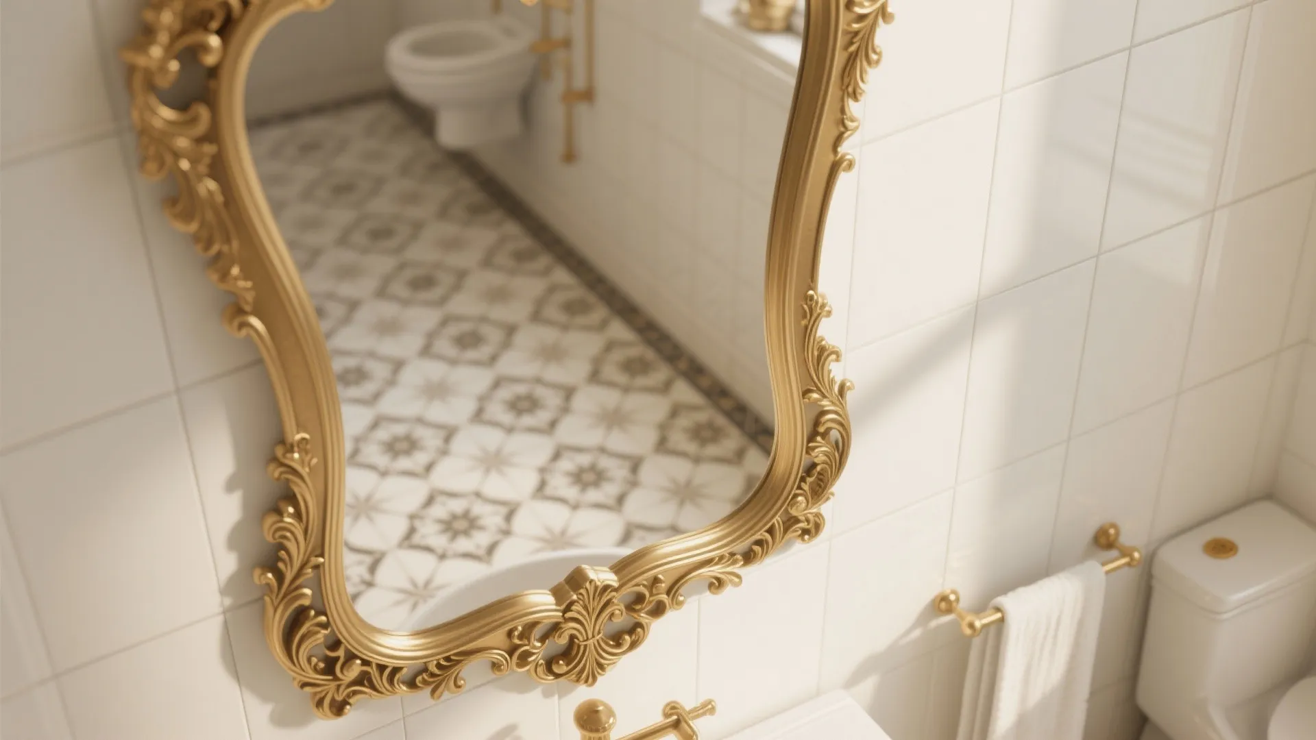 3. Ornate Mirrors and Frames