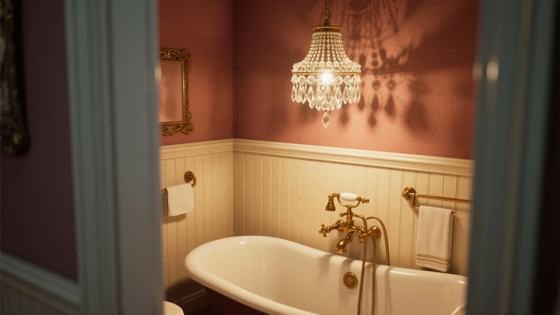 7. Ornate Lighting Fixtures