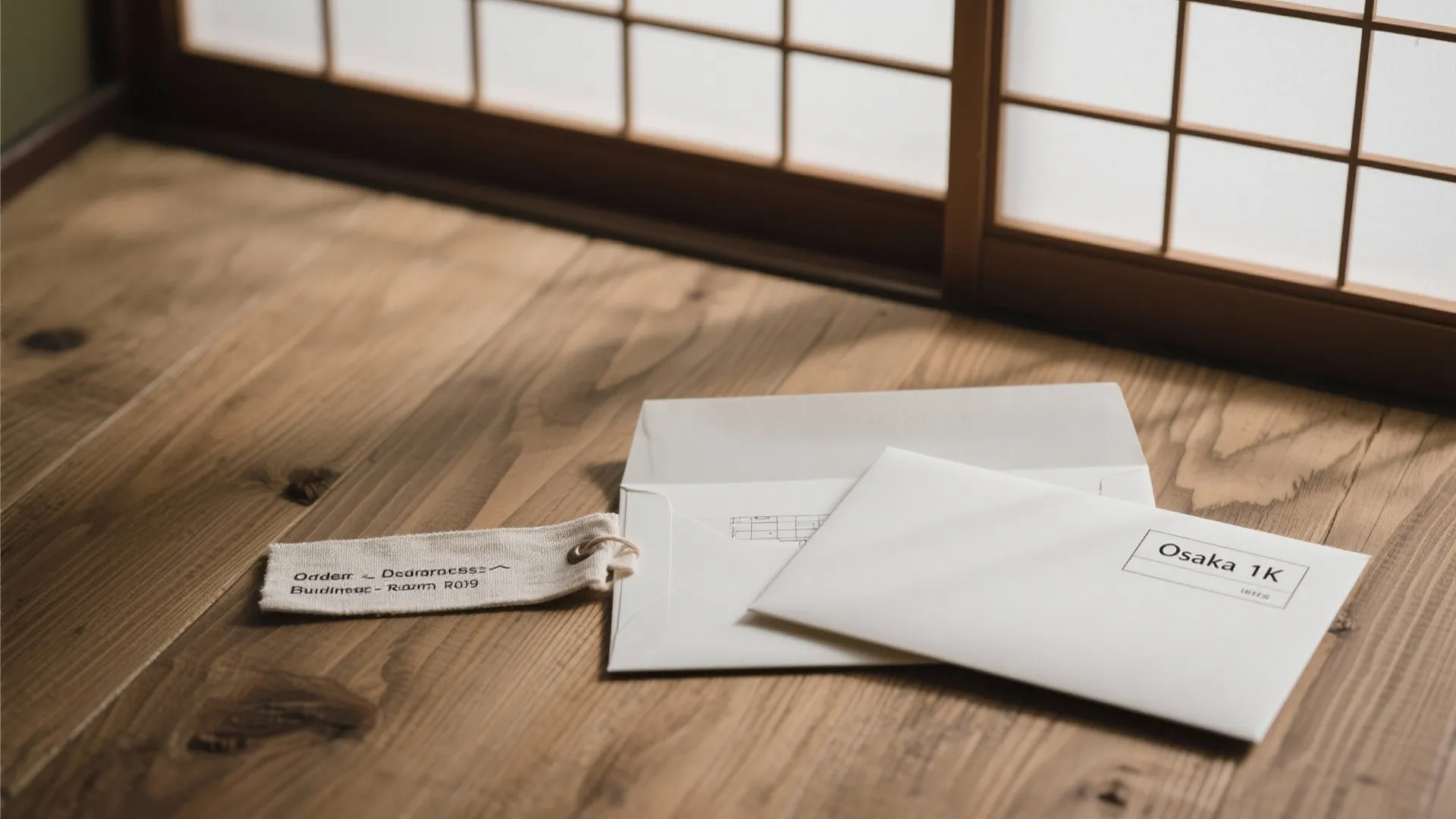 Tips 2: 書き方の順序は「住所→建物名→部屋番号」—収納ラベリングのように一貫性を