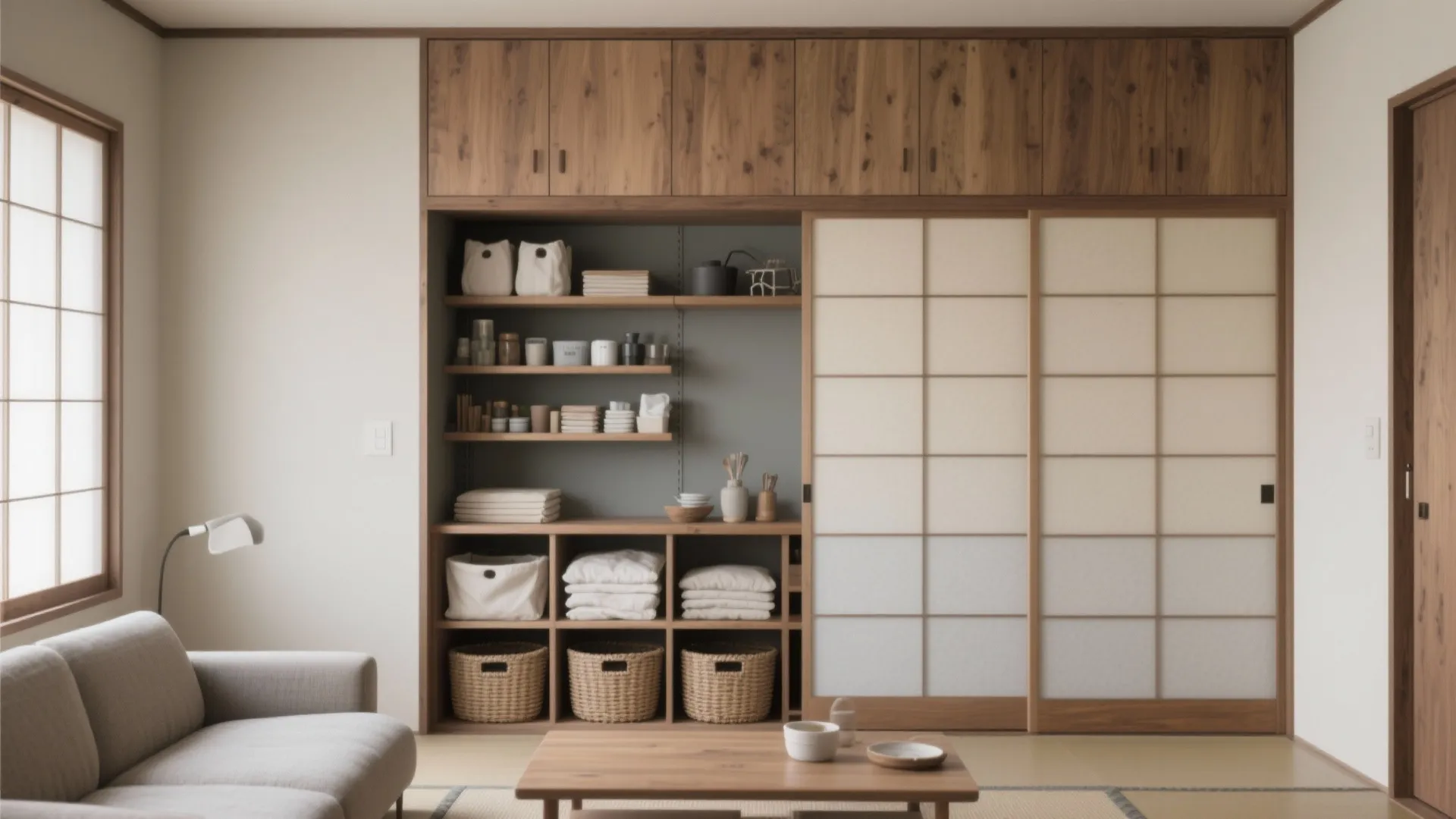 Tips 2: 収納は“見える7割・隠す3割”で収納技巧をバランスさせる