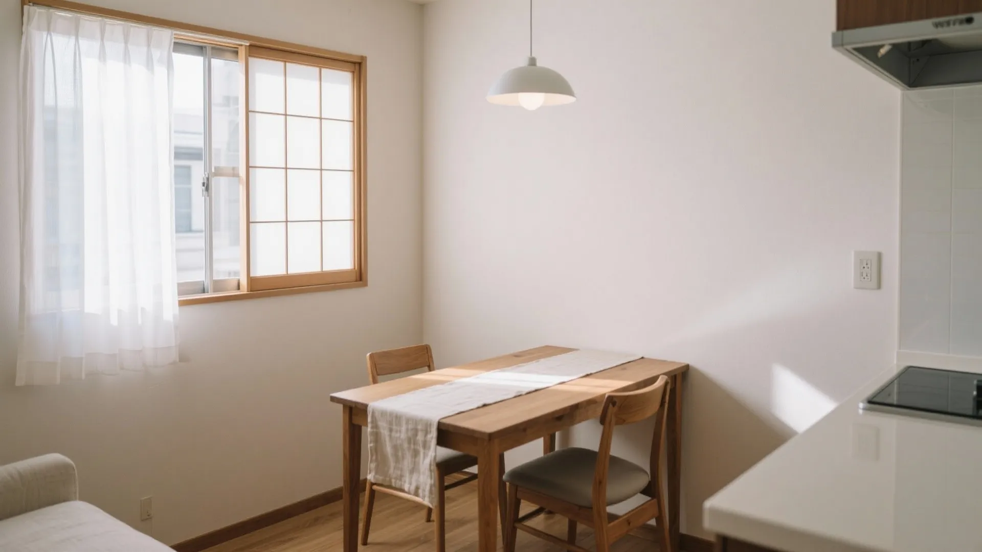 Tips 3: ダイニングとワークを兼用する“2面ゾーニング”