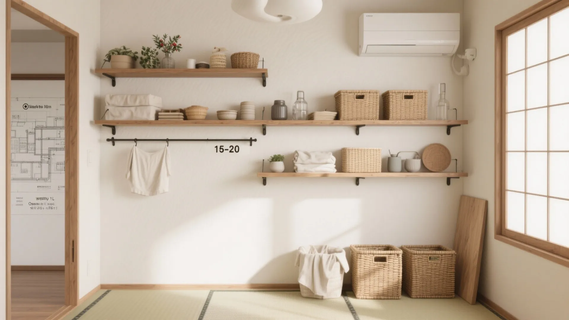 Tips 2: 収納は“床を空ける”ための仕組みづくり（収納技巧）