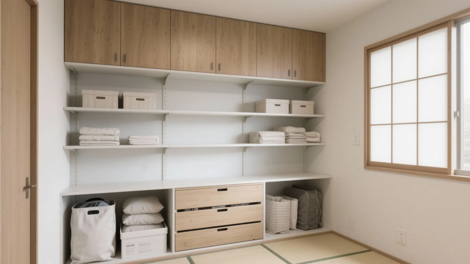 Tips 2: 収納は“高さの三層”で考える（収納技巧）