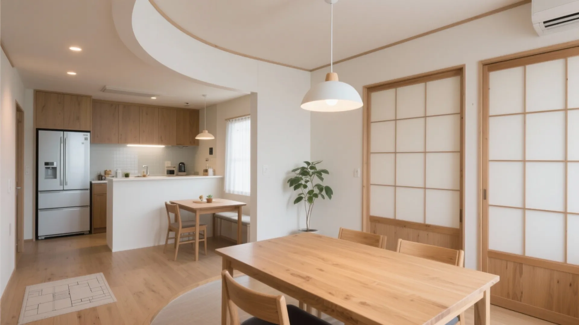 Tips 3: DKは“回遊サークル”でつなぐ。大阪の賃貸でも日式風格を崩さない