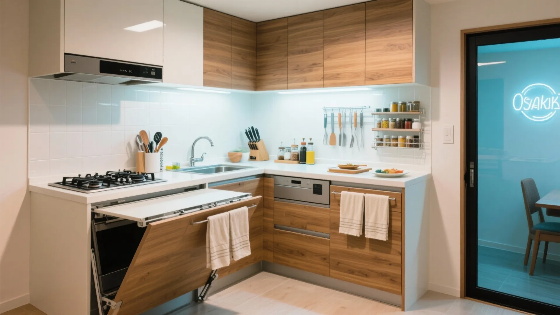 Tips 6: キッチンは“同時作業”の設計に（動線規画×大阪）