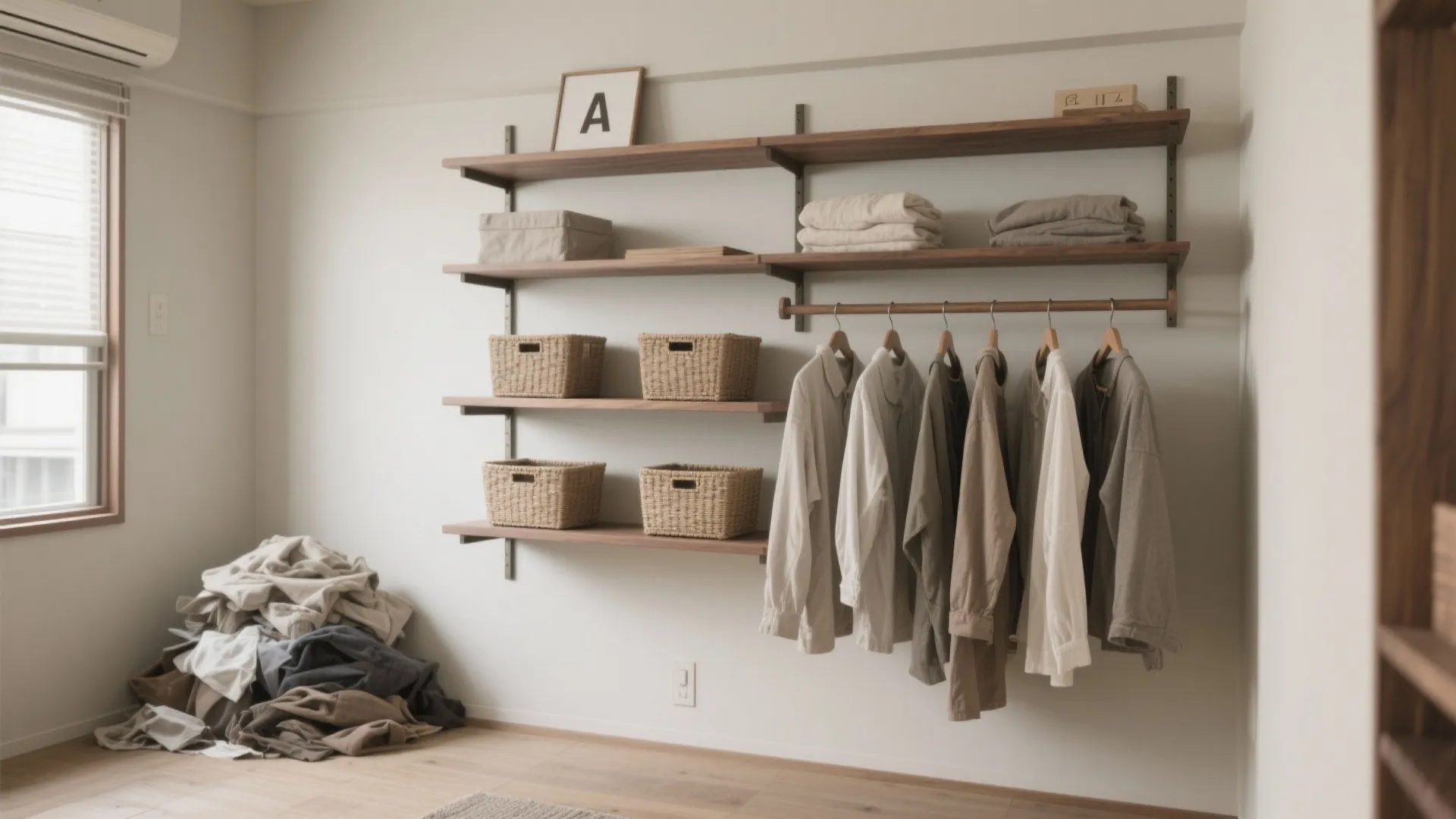 Tips 2: ふたり分の持ち物を“高さ”で分ける（収納技巧×大阪）