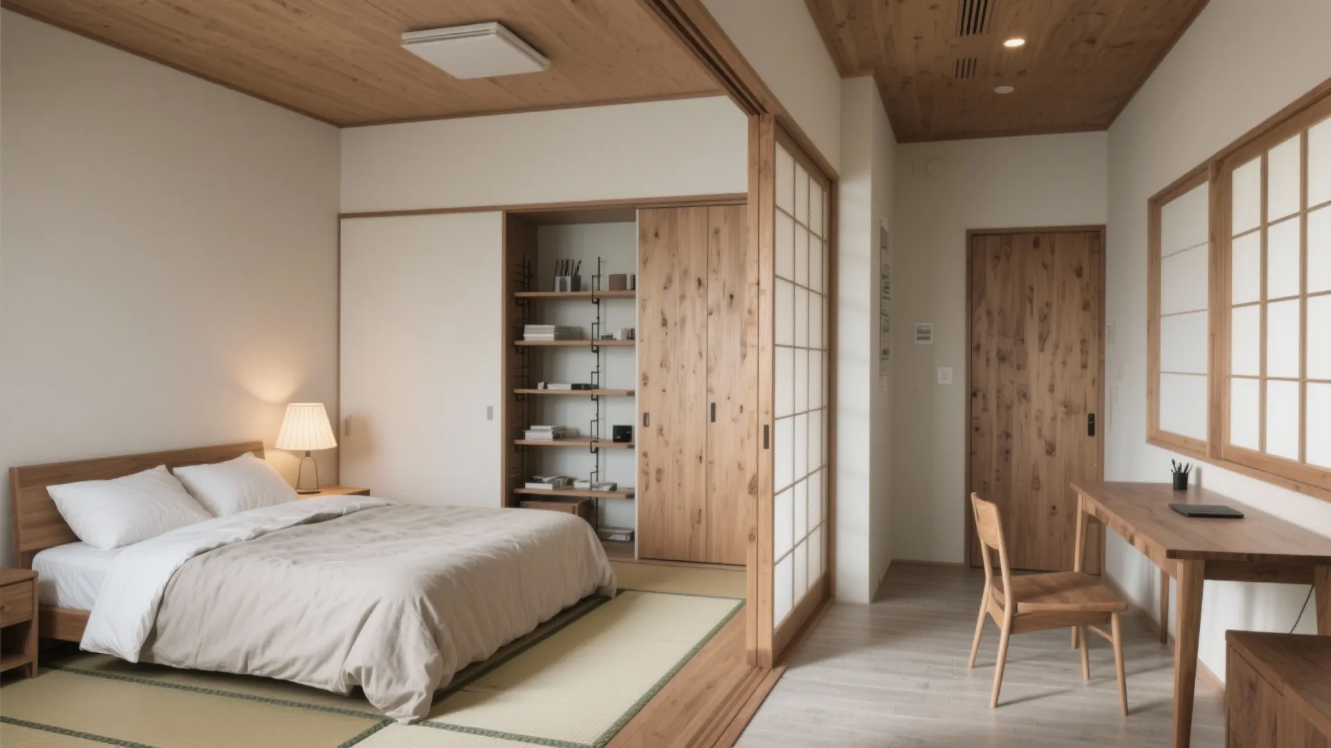 Tips 3: 2つの居室の役割分担と収纳技巧（大阪）