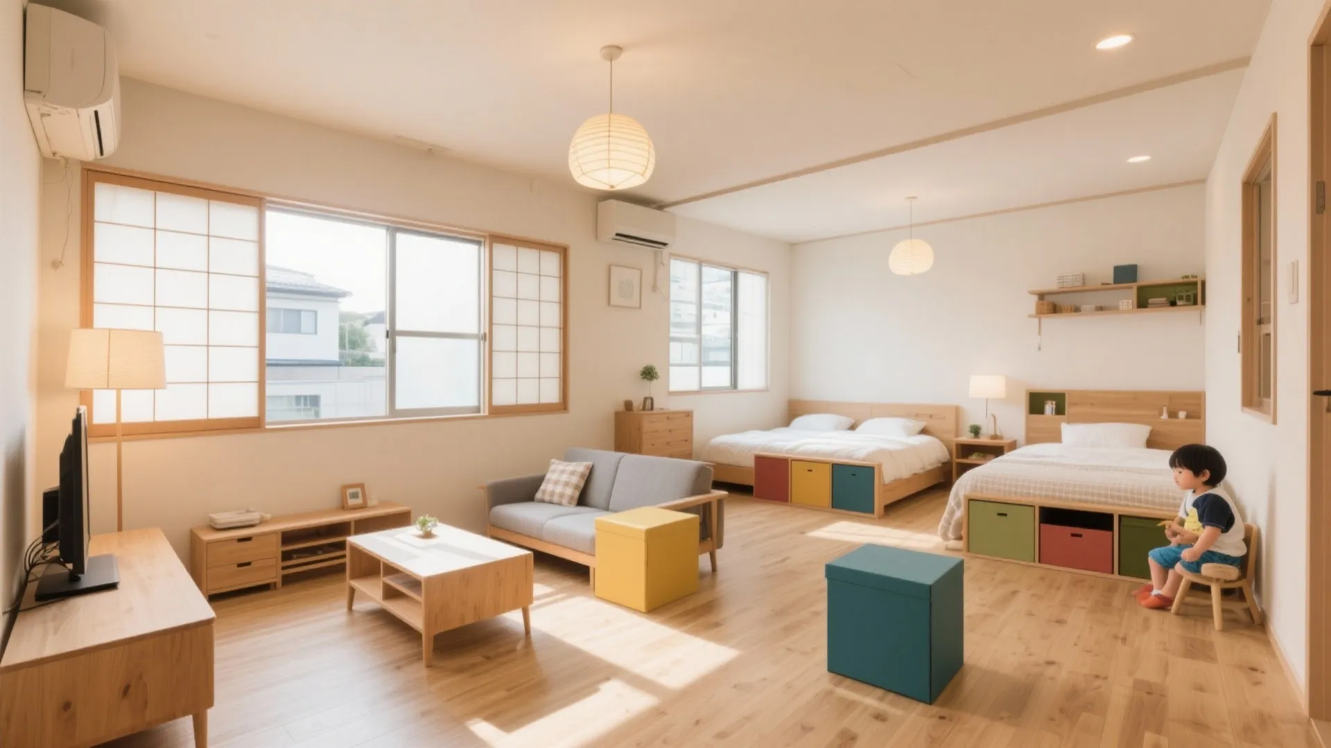 Tips 2: 大阪で効く“収納技巧”——段ボールは部屋単位、家具は機能単位で