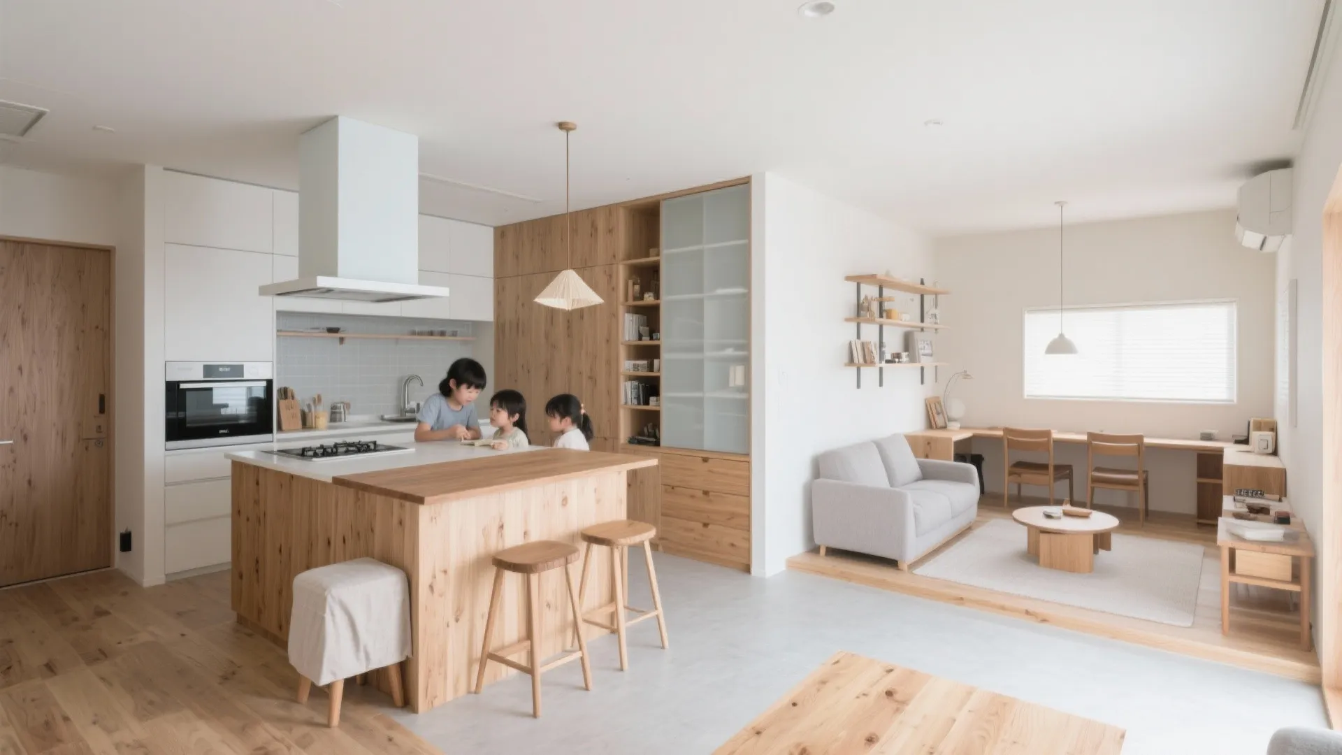 Tips 2: 大阪の5LDKは“回遊＋つながり”が鍵（収纳技巧で生活感を整える）