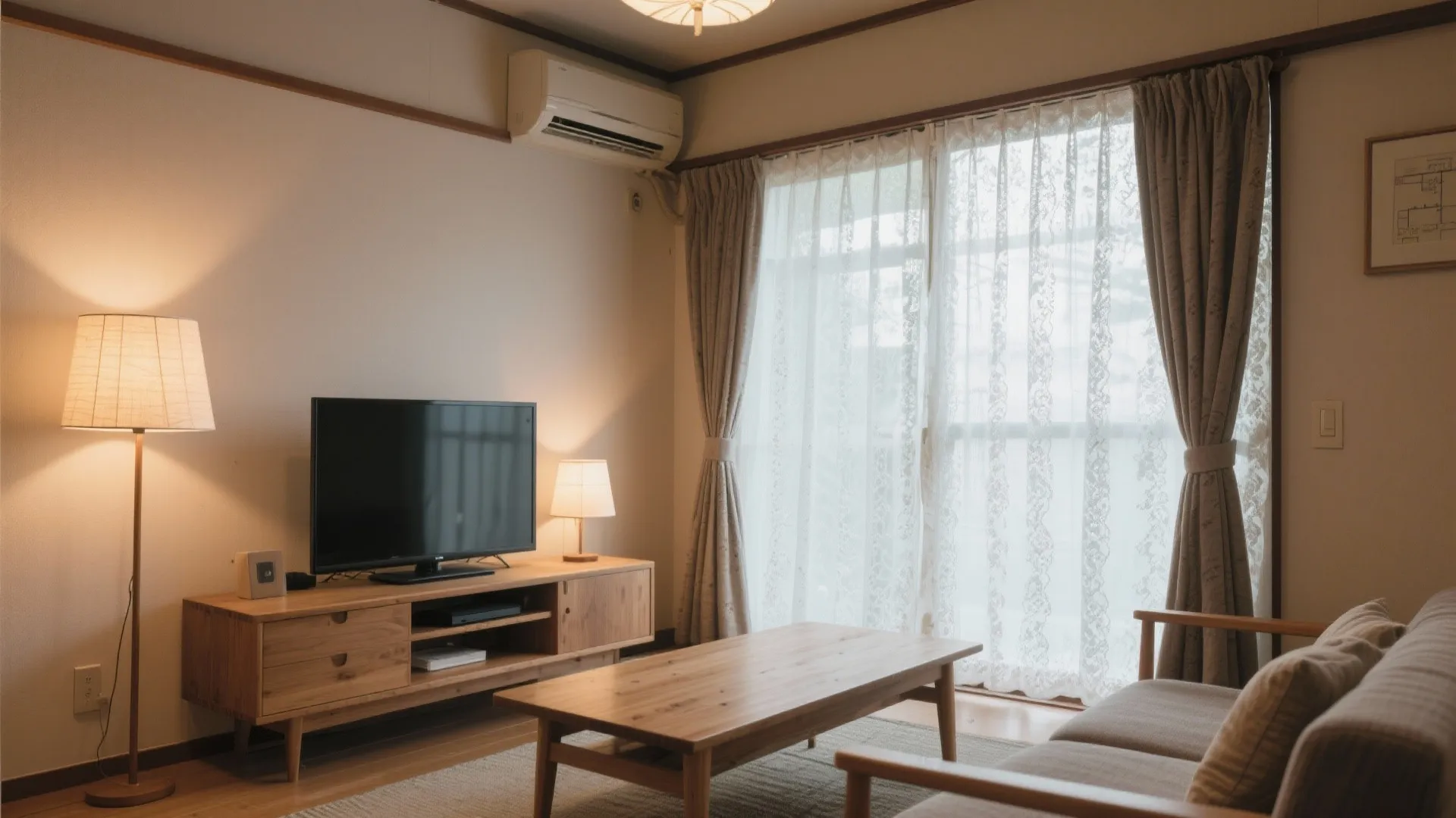 Tips 4: 明るさ・反射と日式風格——画面より“面”のコントロール