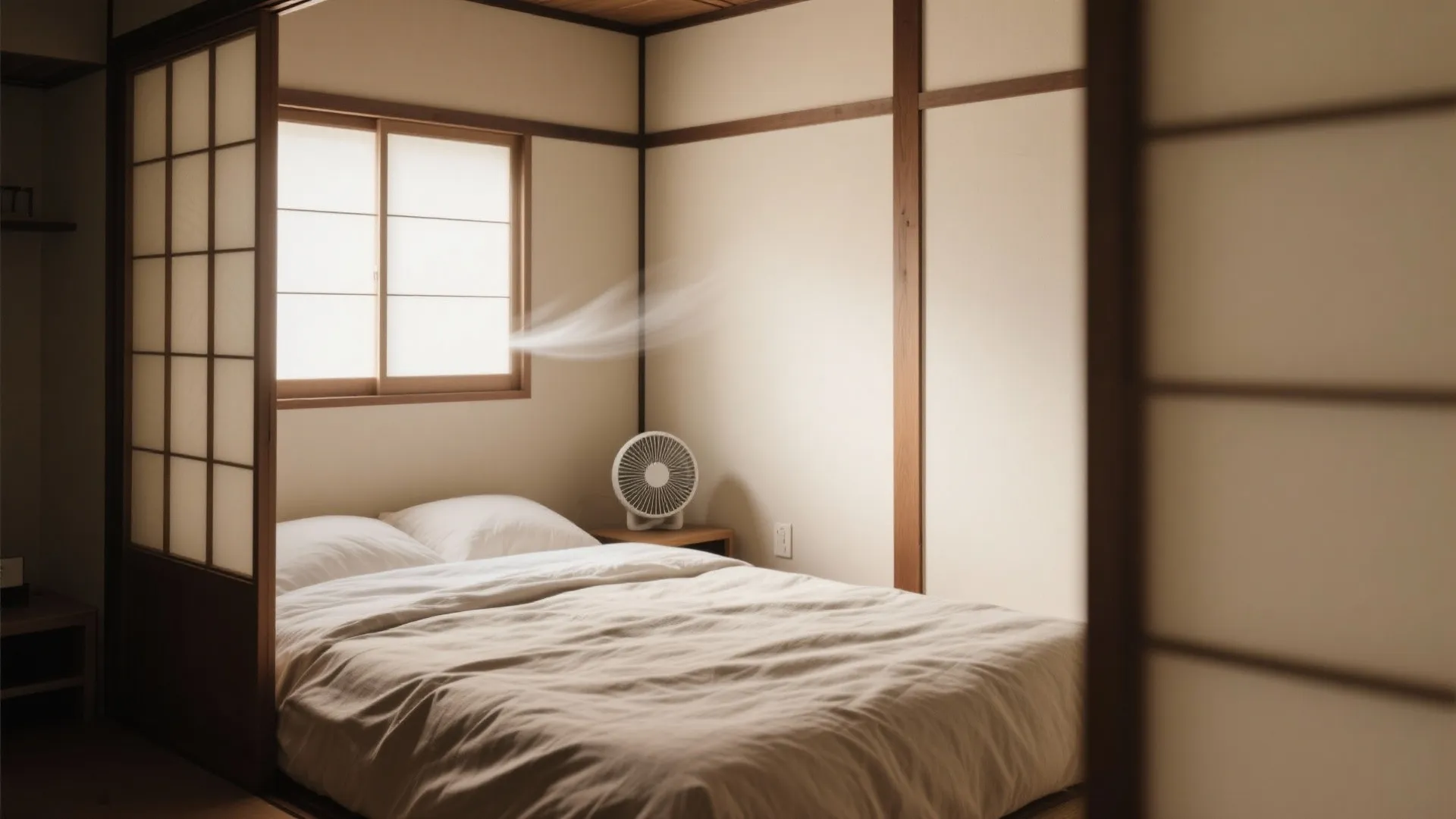 寝起きゾーンの“無風感”をつくる日式風格のレイヤー配置